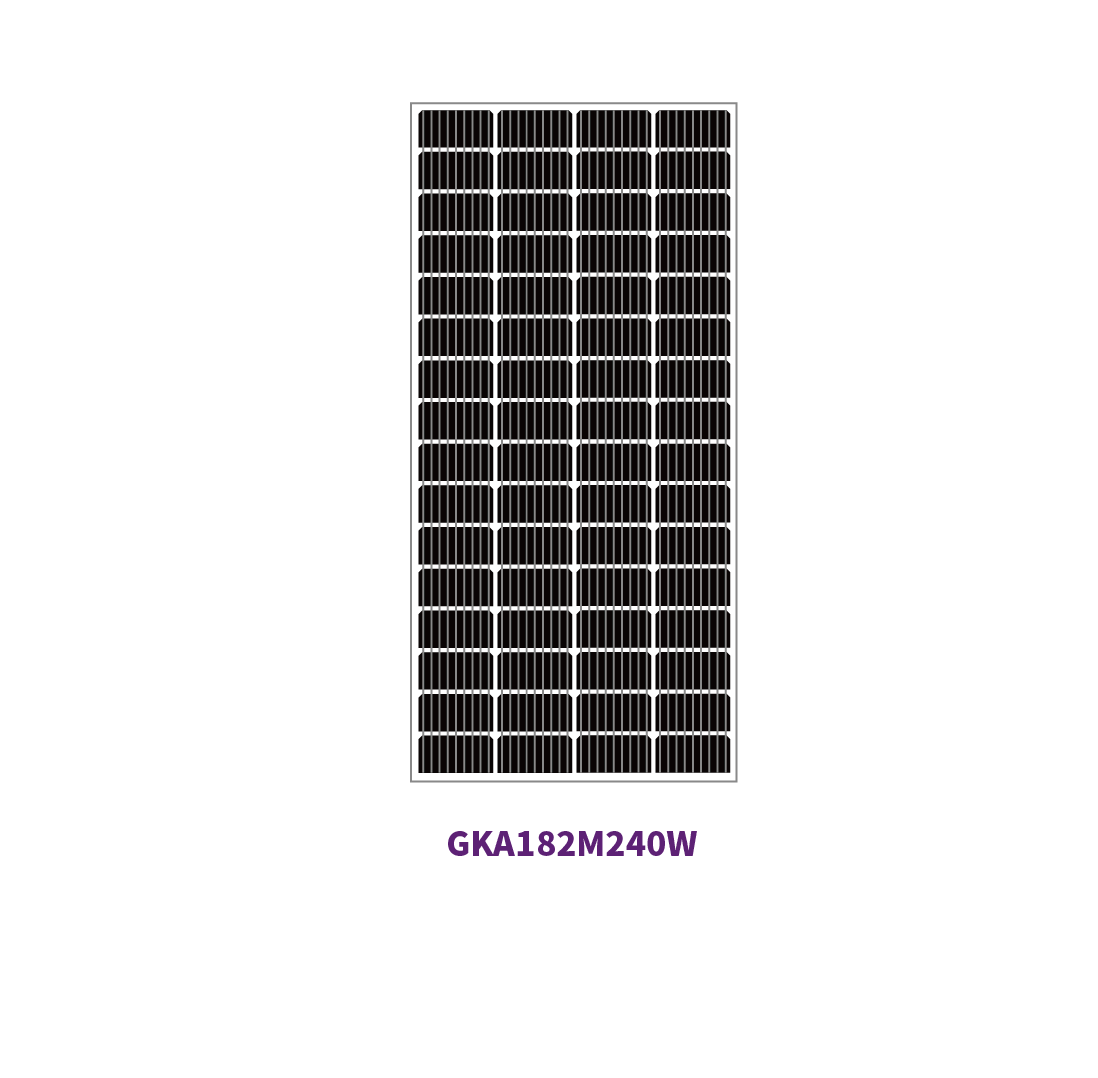 182mm مونو 36 خلية 280W الألواح الشمسية