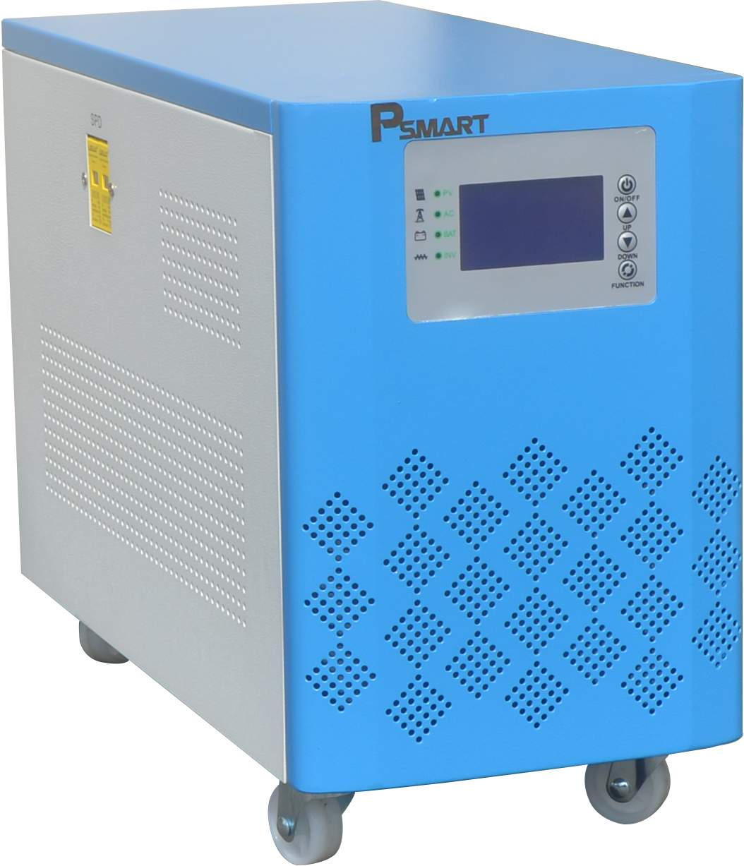 حامل أرضي أحادي الطور مدمج MPPT 5kw خارج الشبكة عاكس للطاقة الشمسية عاكس طاقة محمول 1kw 2kw 3kw 