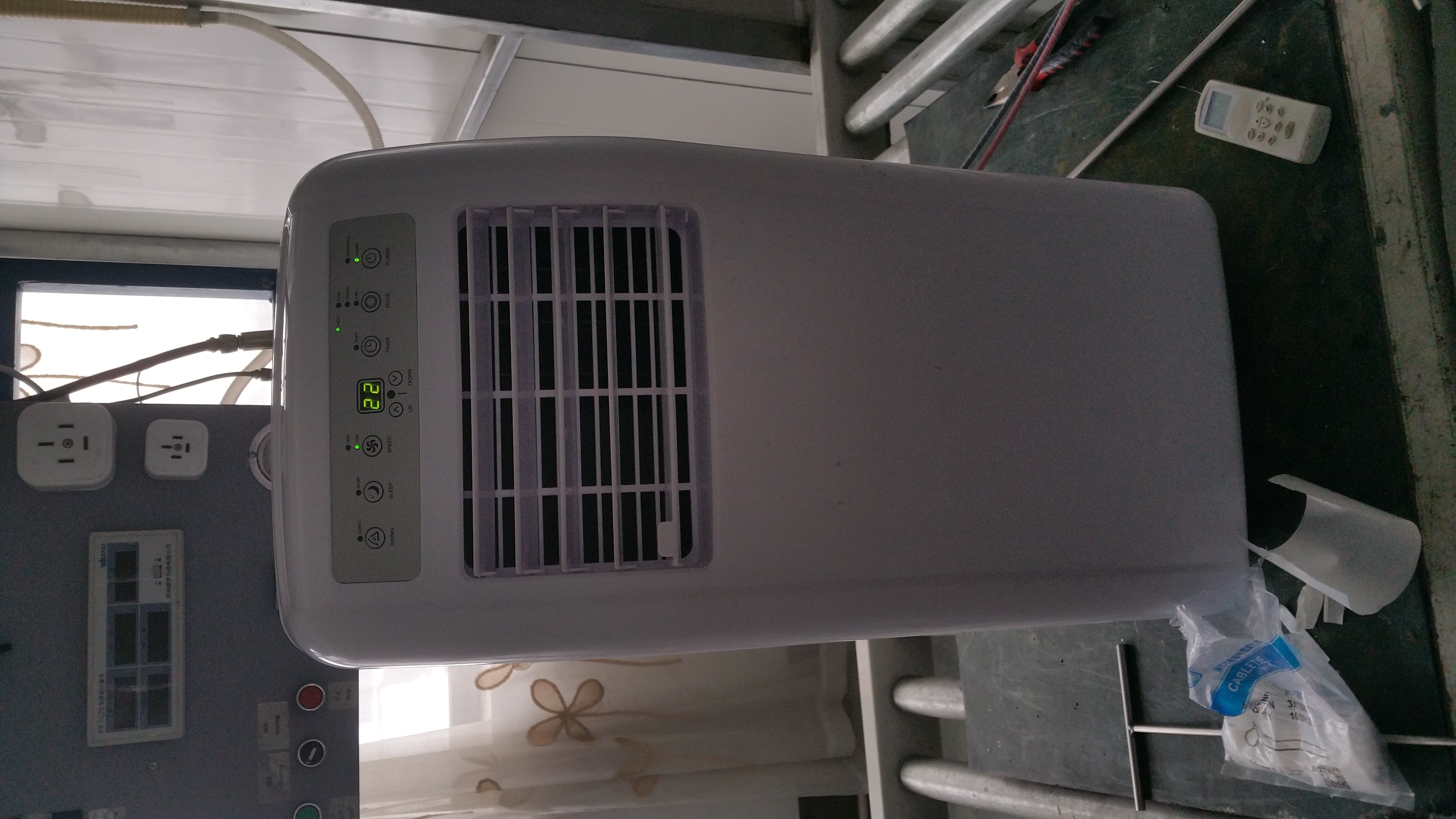 24000BTU DC مكيف الهواء بالطاقة الشمسية القابل للإزالة AC 9000btu 12000btu 18000btu 